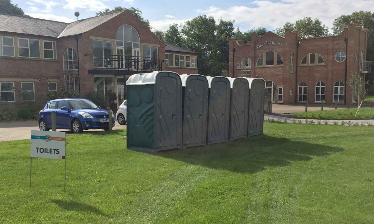 Luxury portbale toilet hire for corporate events Luxury Portable